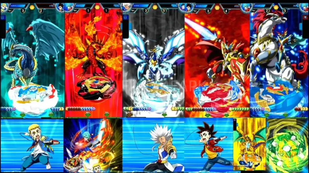 Beyblade burst rivals bladers