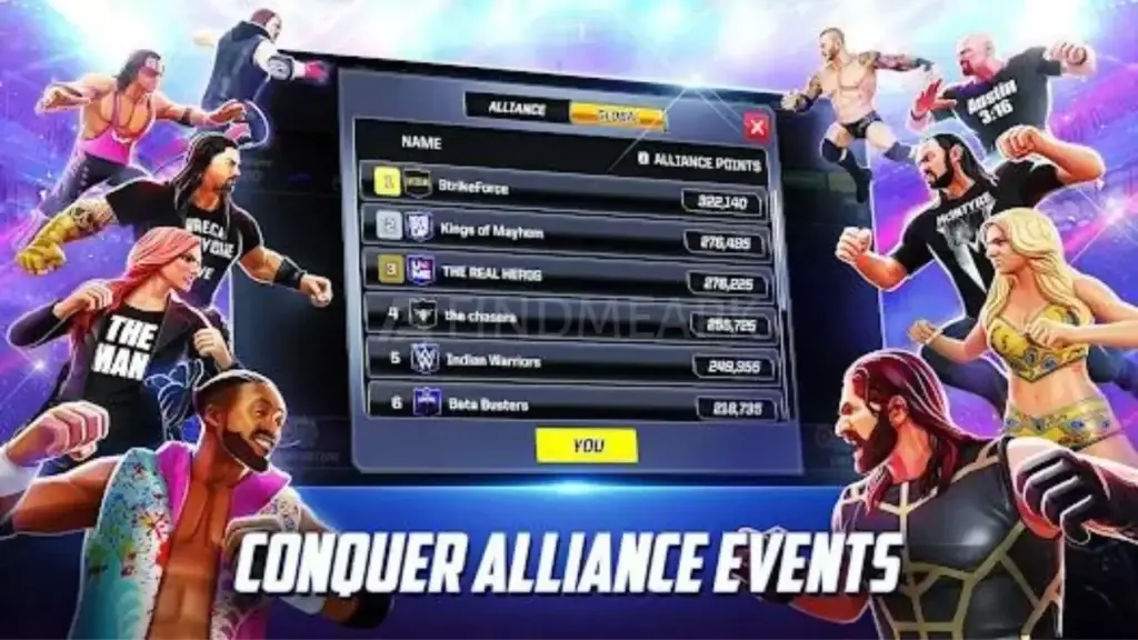 wwe mayhem allaince mode