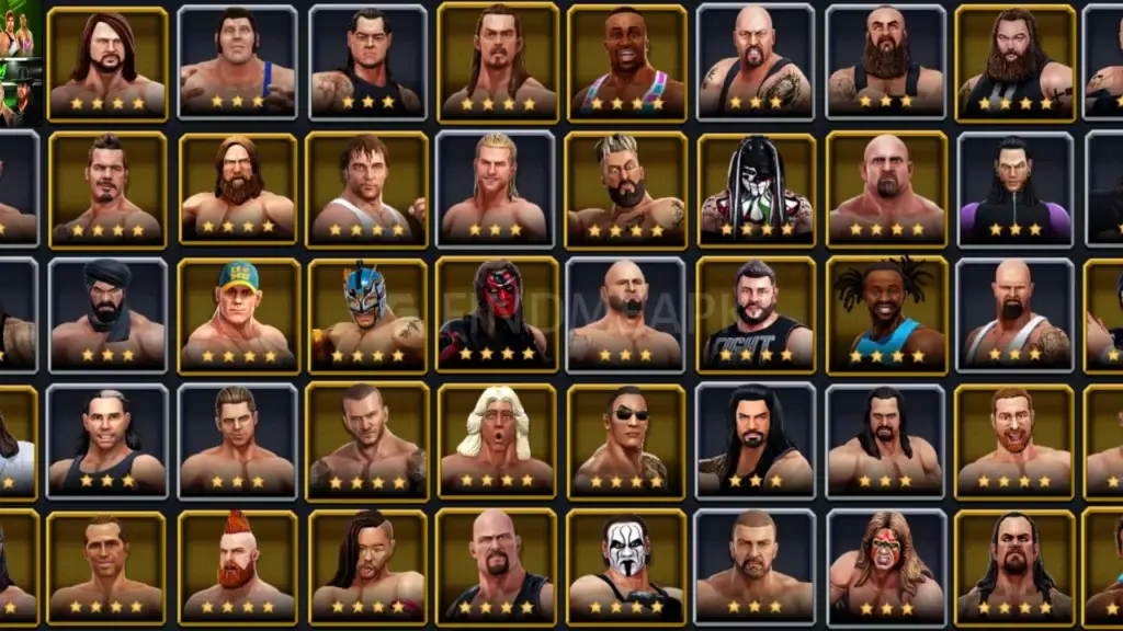 wwe mayhem wrestlers