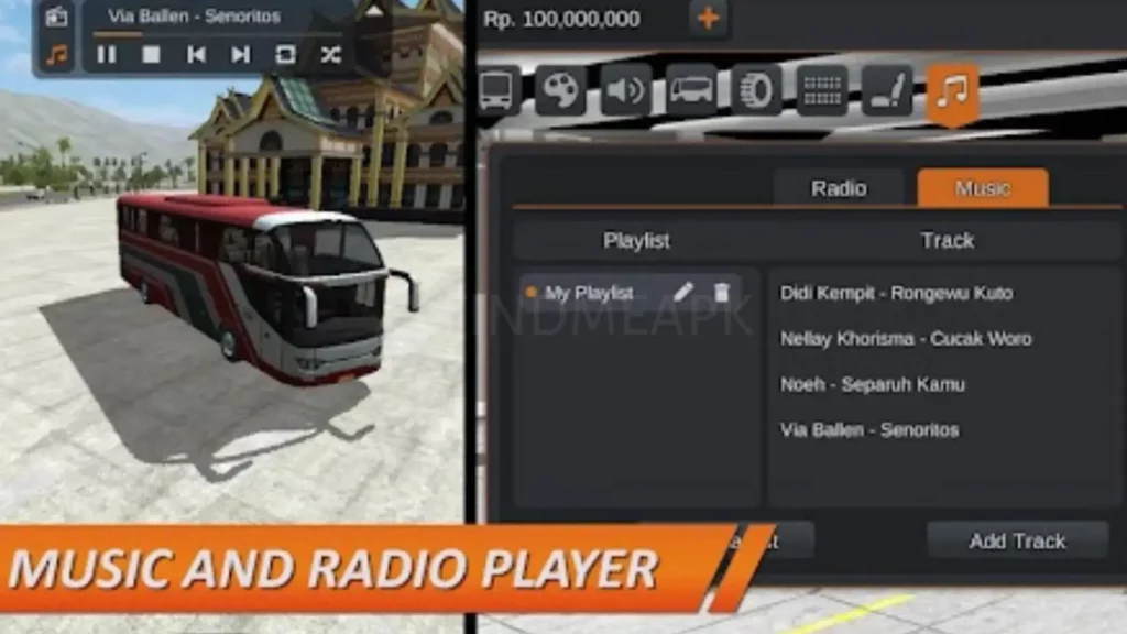 bus simulator indonesia  radio