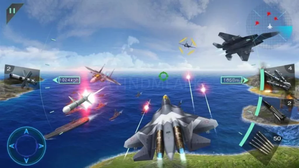 sky fighter 3d simple controls