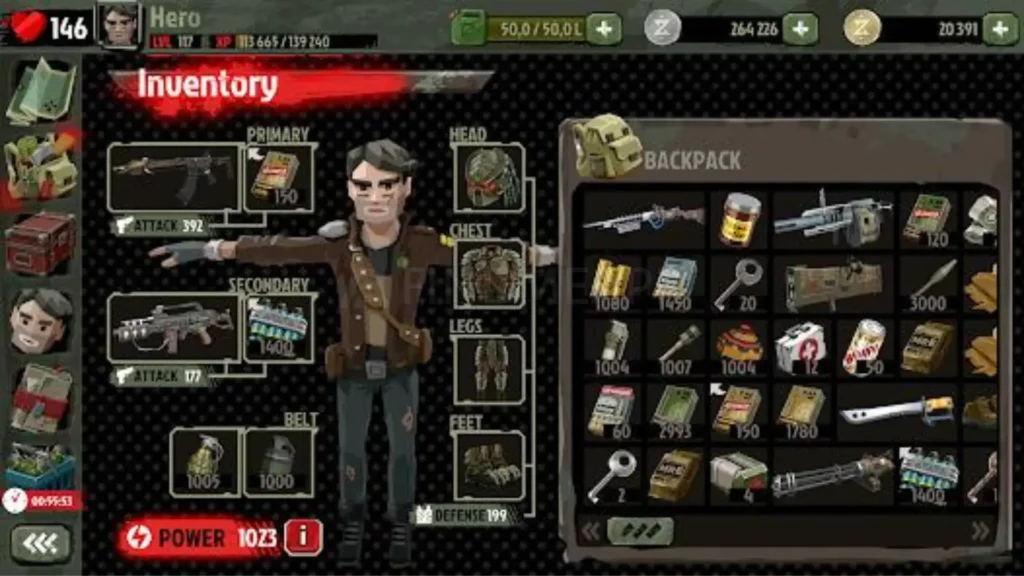 walking zombie 2 customization