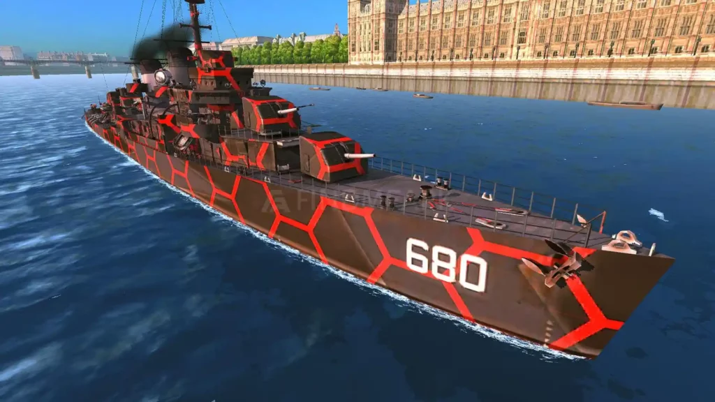 Battle of Warships Customized Ships