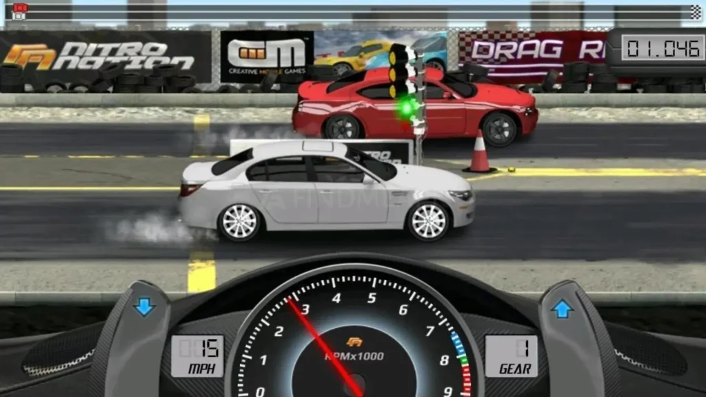 Drag Racing Game Play