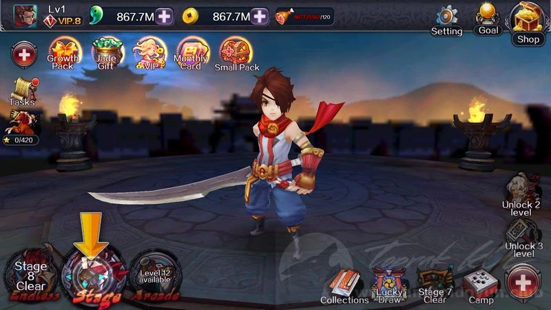 Unlock All Weapons in undead slayer MOD APK