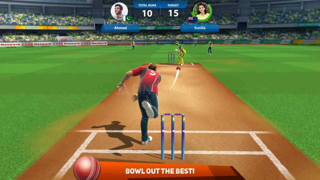 Cricket League bowling