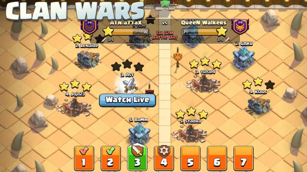 COC WARS