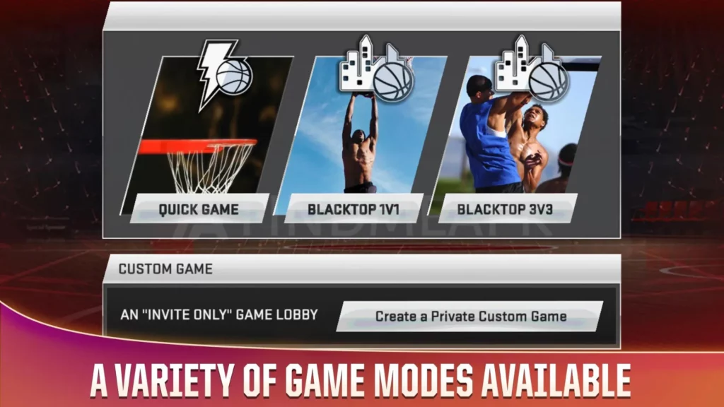 NBA 2K20 MOD APK Game Modes