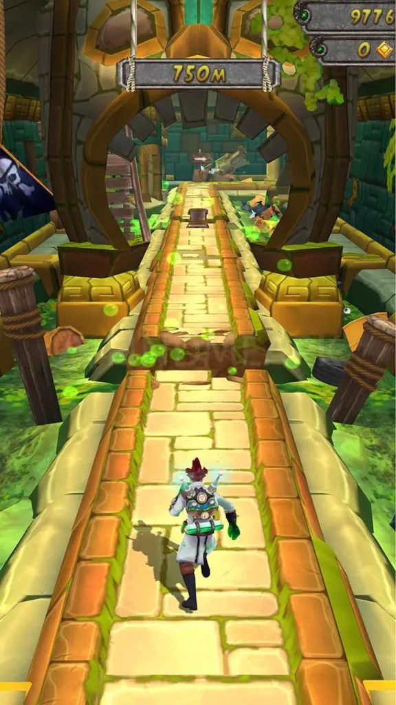 Multiple Tracks in Temple Run 2 