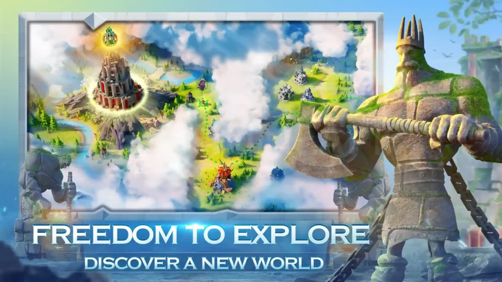 Rise of Kingdoms explore kingdom