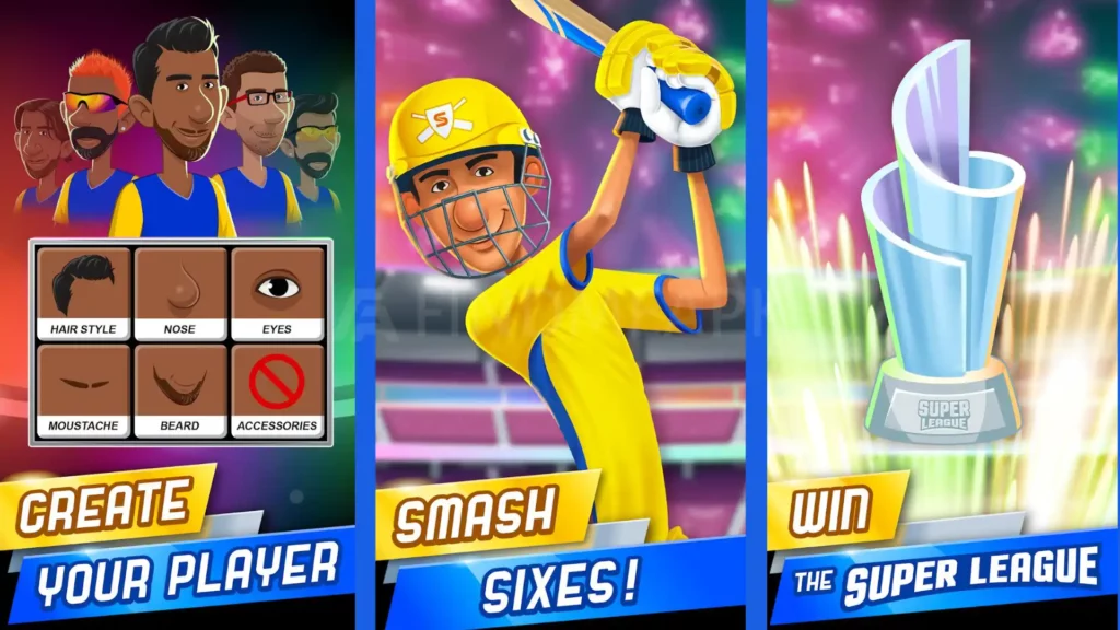 Stick Cricket Super League Game overview