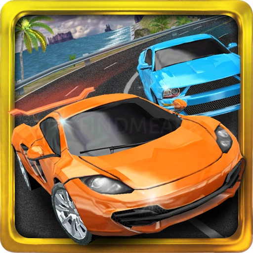 Turbo racing 3d MOD APK Icon