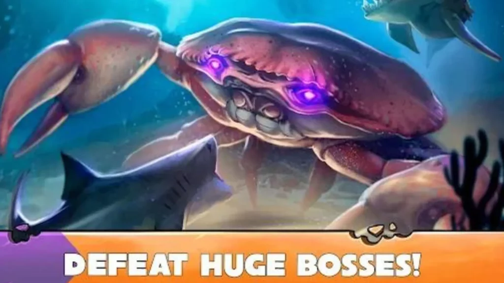 Hungry shark evolution defeat bosses