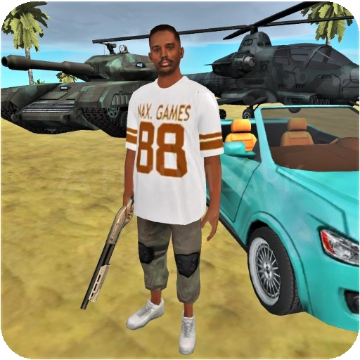 Real Gangster crime MOD APK logo