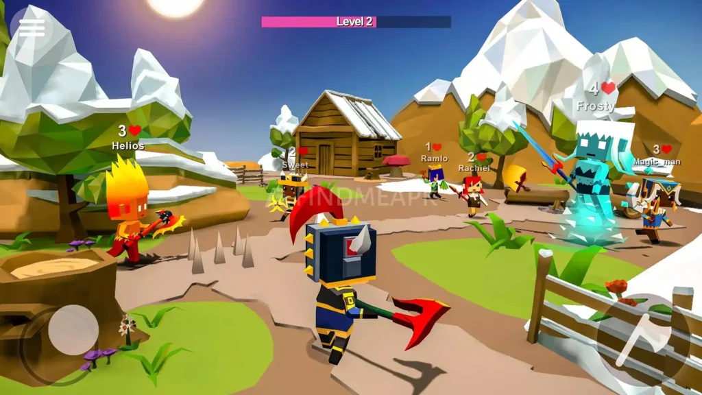 AXES.io APK Action level 