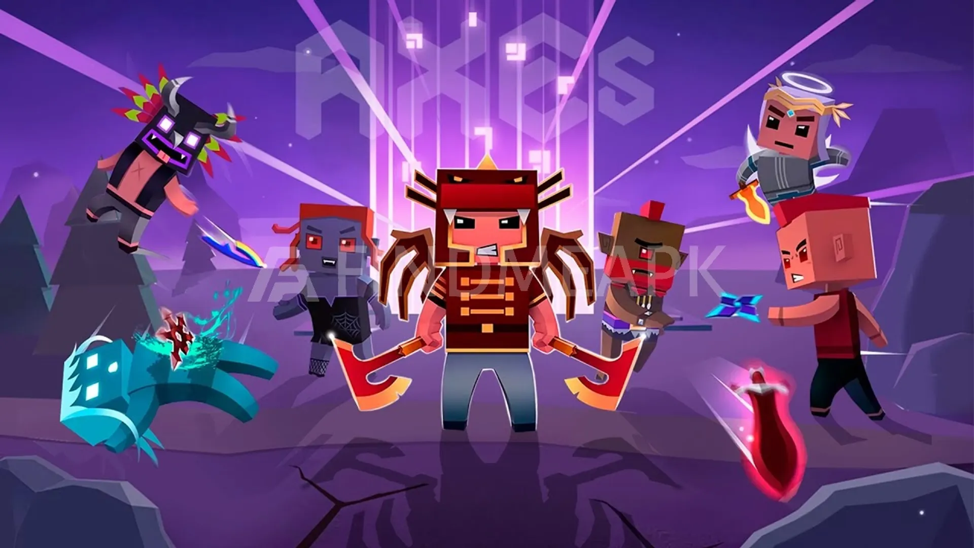 AXES.io MOD APK Main image