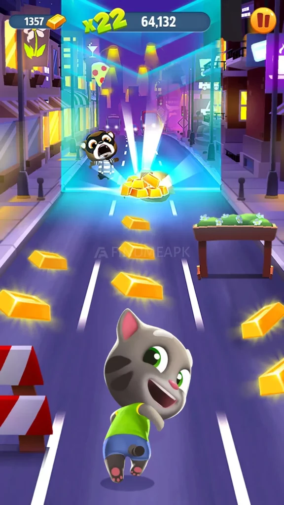 Talking Tom Gold Run APK Unlimited Gold