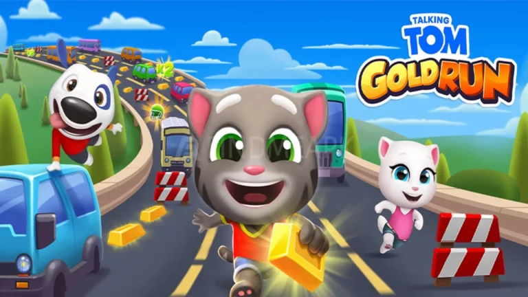 Talking Tom Gold Run MOD Main Image