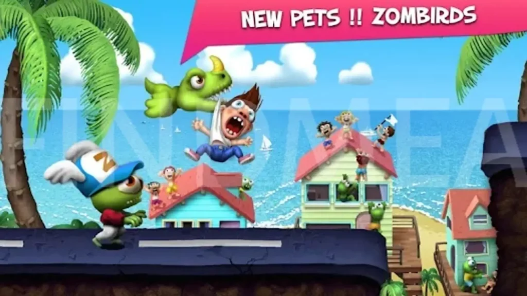 Zombie Tsunami MOD New Pets Image