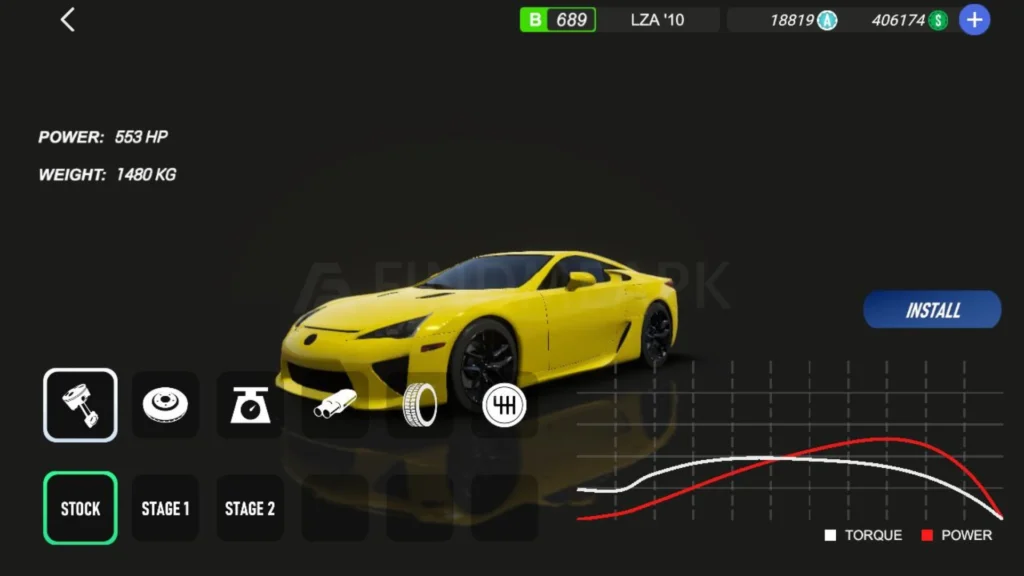 Apex Racing APK MOD Cars Feature