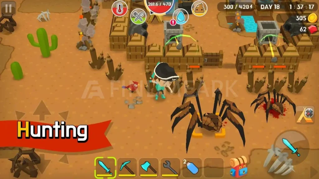 Mine Survival APK Hunting