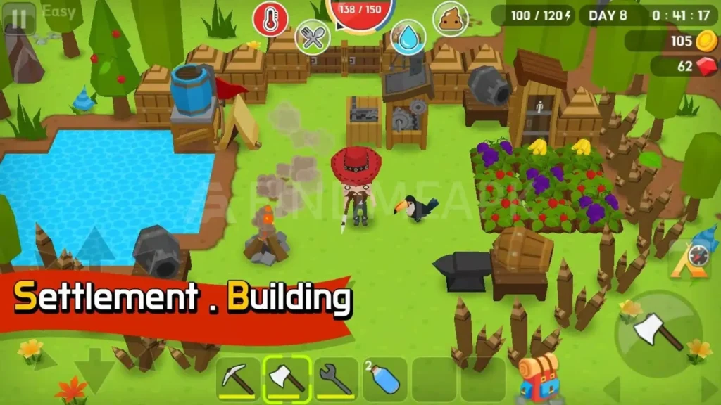 Mine Survival APK Settlement Building